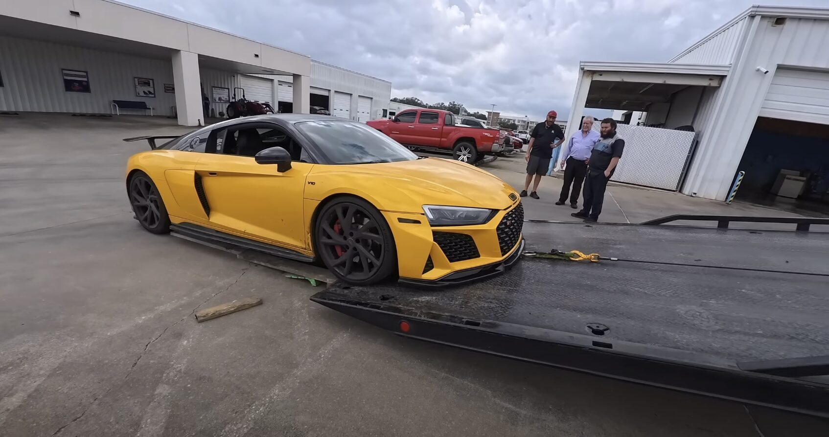 Luxury Car Towing - Professional handling of high-end vehicles in Palmview, TX Professional sports car towing service in Palmview, TX showing careful handling